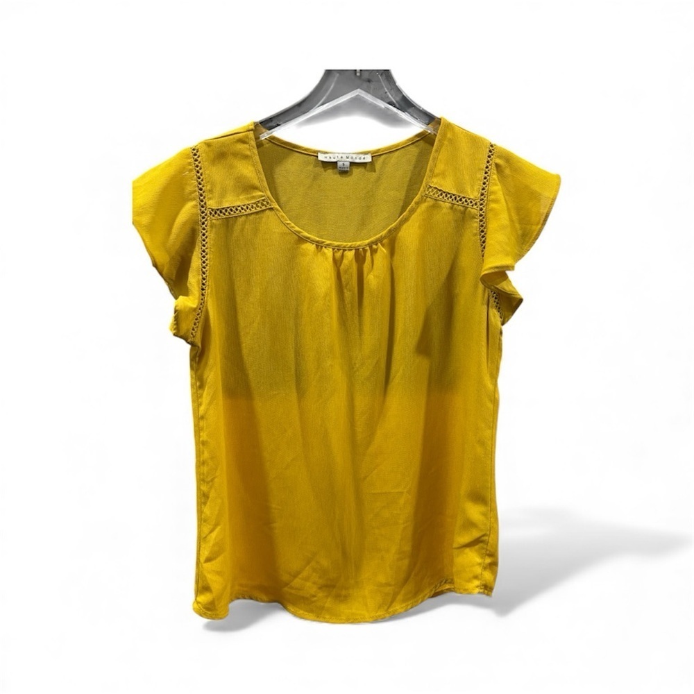 Haute Monde Mustard Yellow Blouse - S